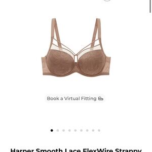Understance Brown Lace FlexWire Strappy Bra (2 available)